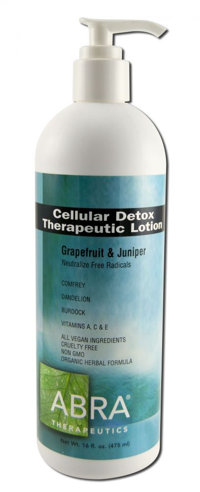 Abra Therapeutics Herbal Aromatherapy Lotions Cellular Detox 16 oz