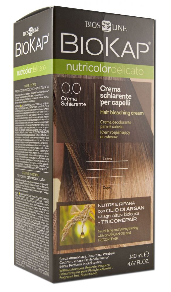 Biokap Permanent Hair Colors Bleaching Cream