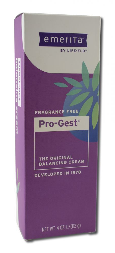 Emerita Perimenopause/Menopause Products Pro-Gest Paraben Free Tube 4 oz
