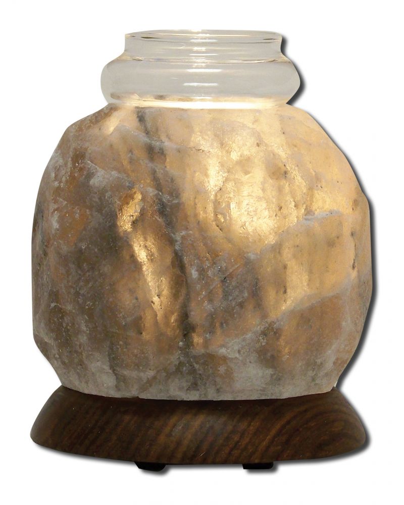 Aloha Bay Himalayan Salt Lamps Aroma Grey