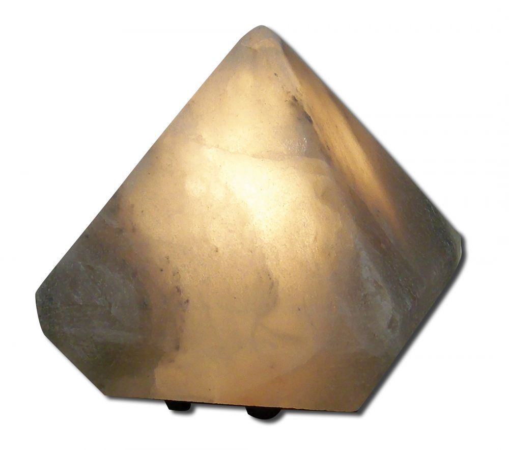 Aloha Bay Himalayan Salt Lamps Diamond Grey