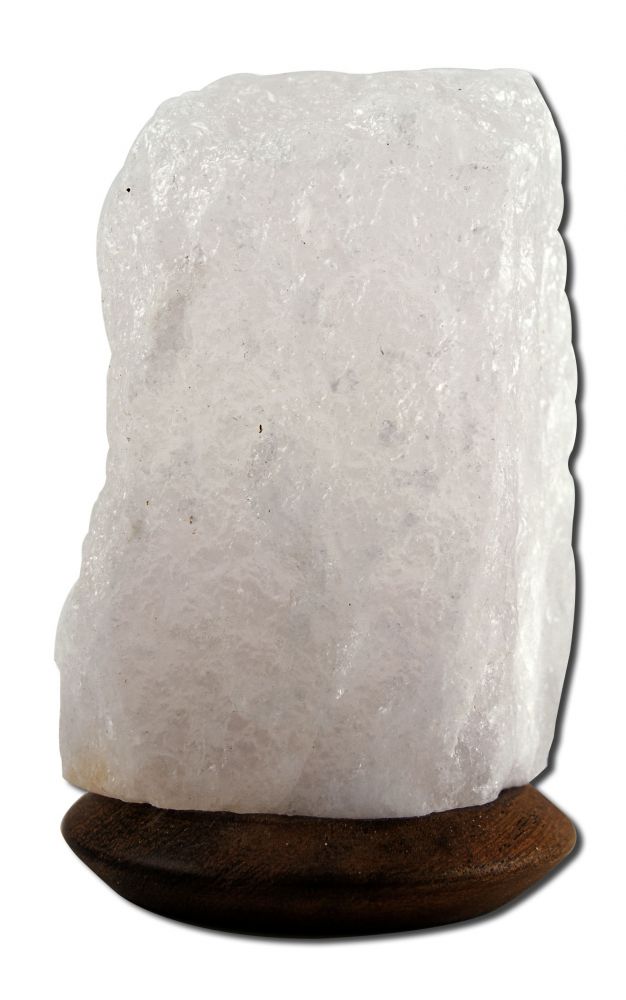 Aloha Bay Himalayan Salt Lamps White Salt Lamp 4" USB