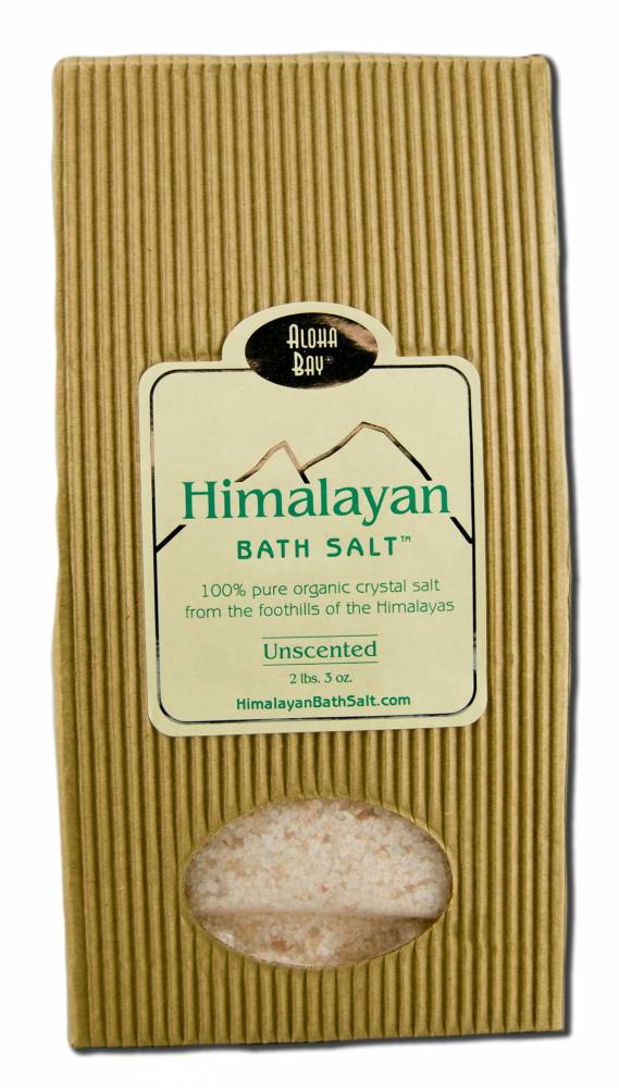 Aloha Bay Himalayan Bath Salts & Scrubs Unscented 2 lb 3 oz