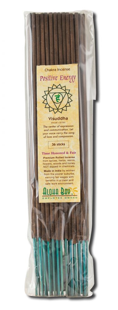 Aloha Bay Incense Chakra Positive Energy 36 pk