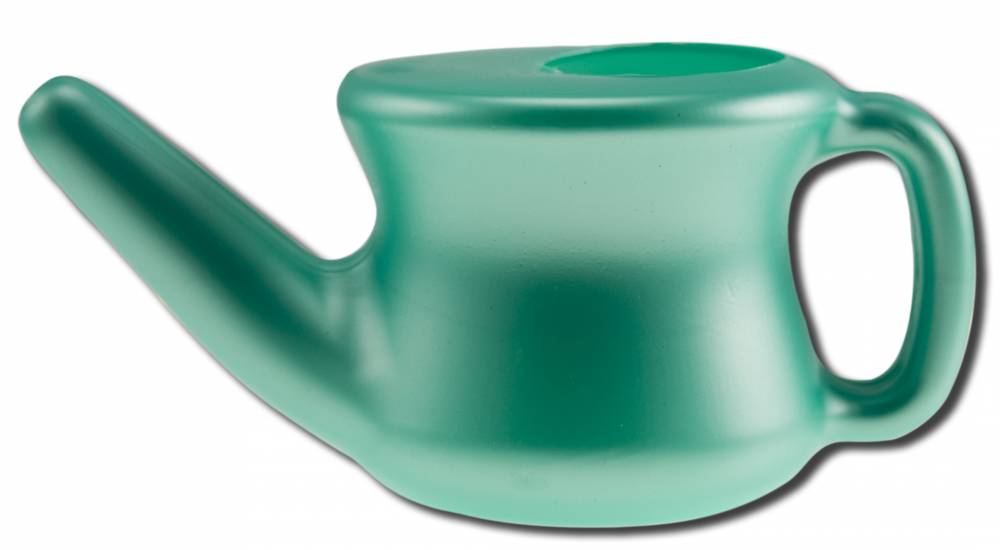 Ancient Secrets Nasal Cleansing (Neti) Pot Plastic Nasal Cleansing Pot