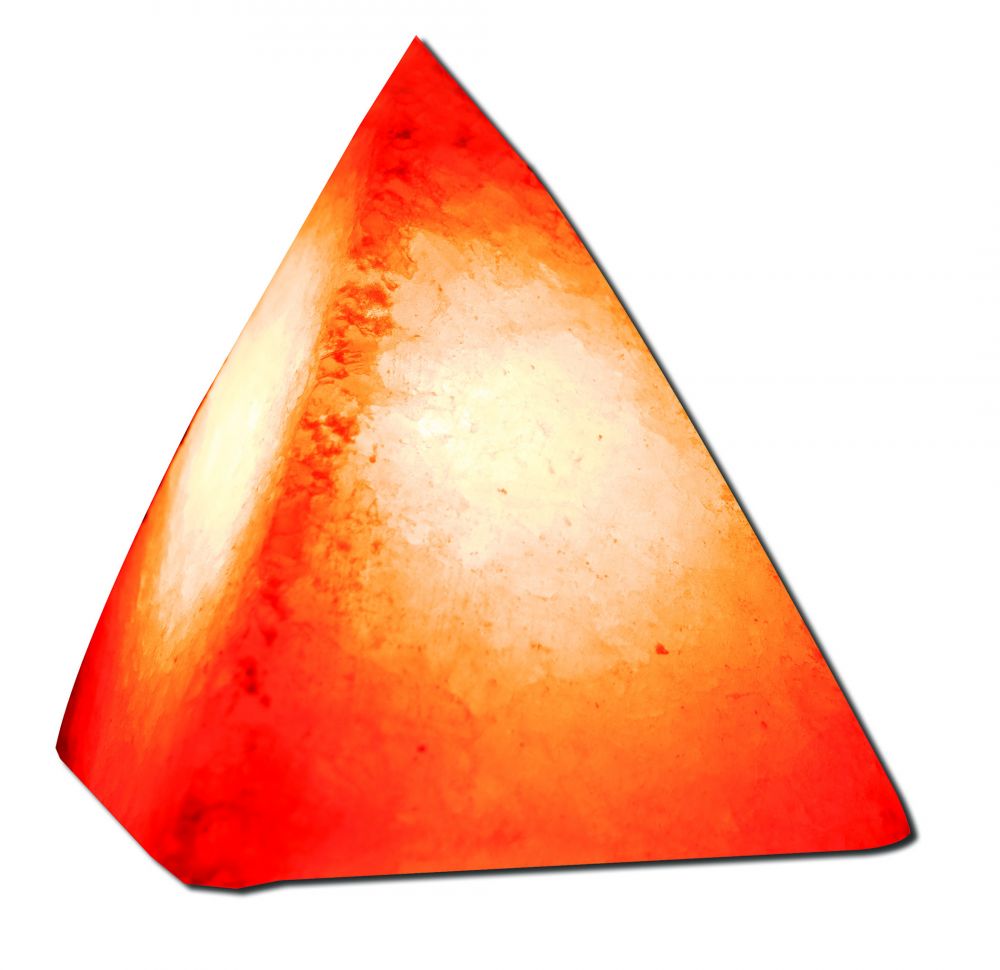 Ancient Secrets Salt Lamps & Tea Lights Salt Lamp Pyramid Medium
