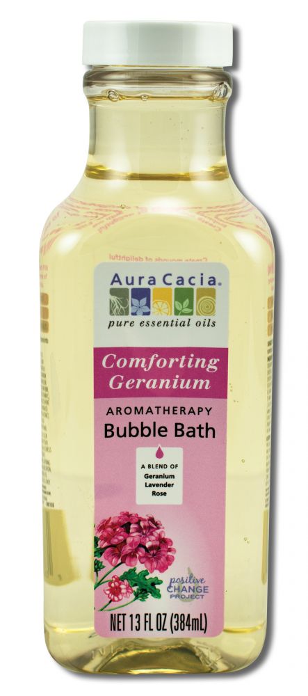 Aura Cacia Aromatherapy Bubble Bath Heart Song 13 oz