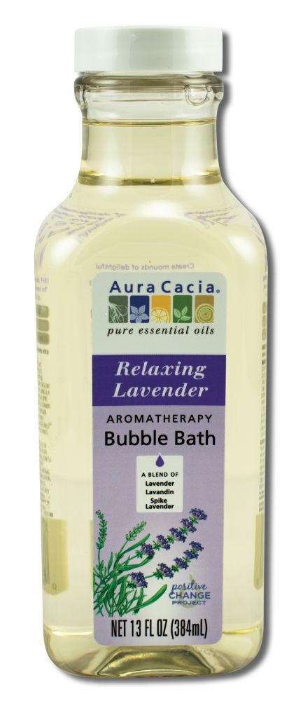Aura Cacia Aromatherapy Bubble Bath Lavender Harvest 13 oz