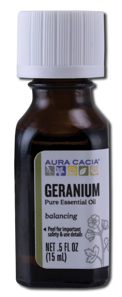 Aura Cacia Essential Oils Geranium .5 oz