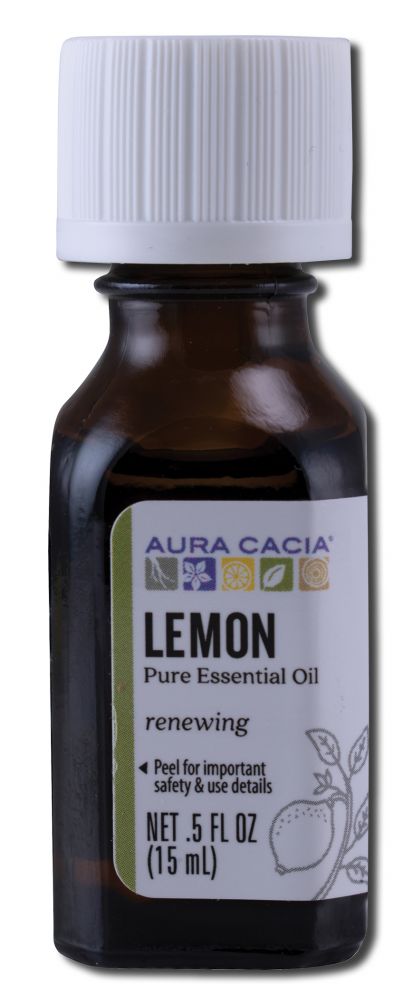 Aura Cacia Essential Oils Lemon .5 oz