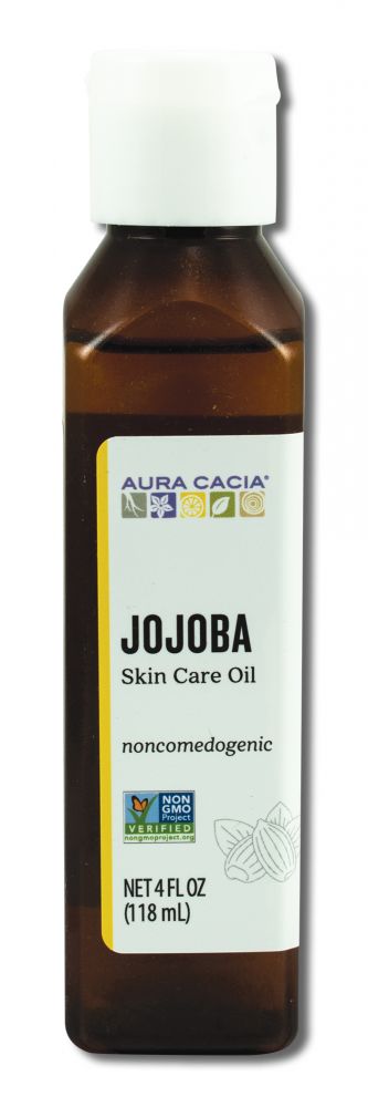 Aura Cacia Skin Care Oils (Carrier Oils) Jojoba 4 oz