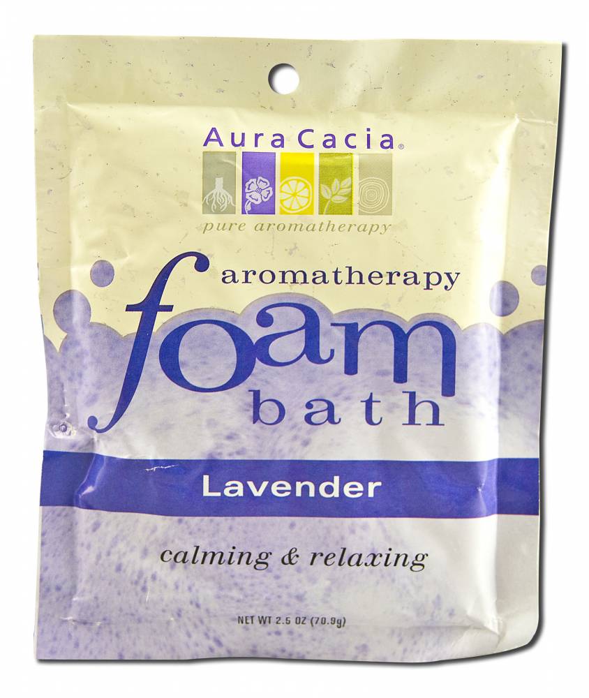 Aura Cacia Foaming Bath Lavender Foaming 2.5 oz