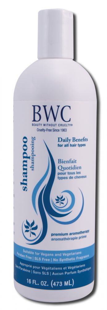 Beauty Without Cruelty (BWC) Aromatherapy Hair Care Daily Benefits Shampoo