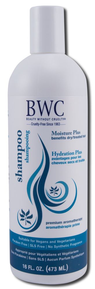 Beauty Without Cruelty (BWC) Aromatherapy Hair Care Moisture Plus Shampoo