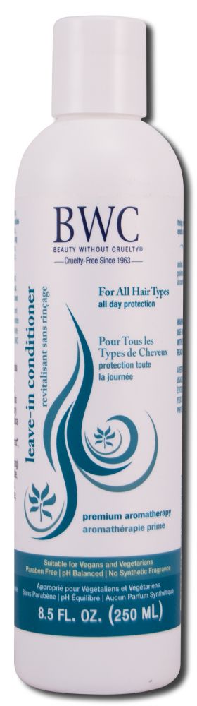 Beauty Without Cruelty (BWC) Styling Products Revitalize Leave-In Conditioner 8.5 oz