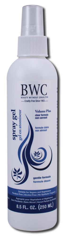 Beauty Without Cruelty (BWC) Styling Products Volume Plus Spray Gel 8.5 oz