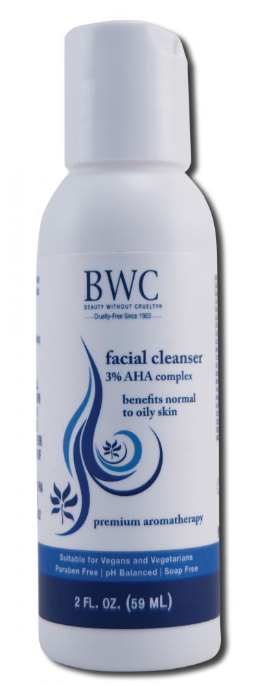 Beauty Without Cruelty (BWC) Trial-travel Minis A.H.A. 3% Facial Cleanser