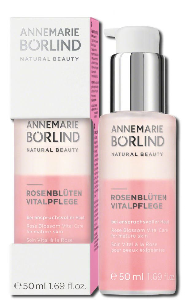Annemarie Borlind Natural Beauty Beauty Essentials Rose Blossom Vital Care 1.69 oz