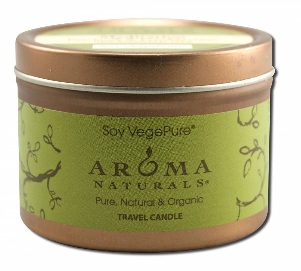 Aroma Naturals Soy Small Tin Meditation Patchouli Frankincense