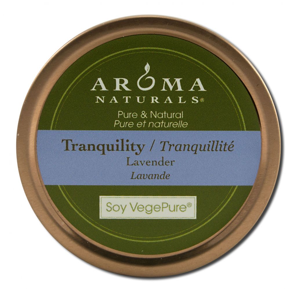 Aroma Naturals Soy Small Tin Tranquility Lavender