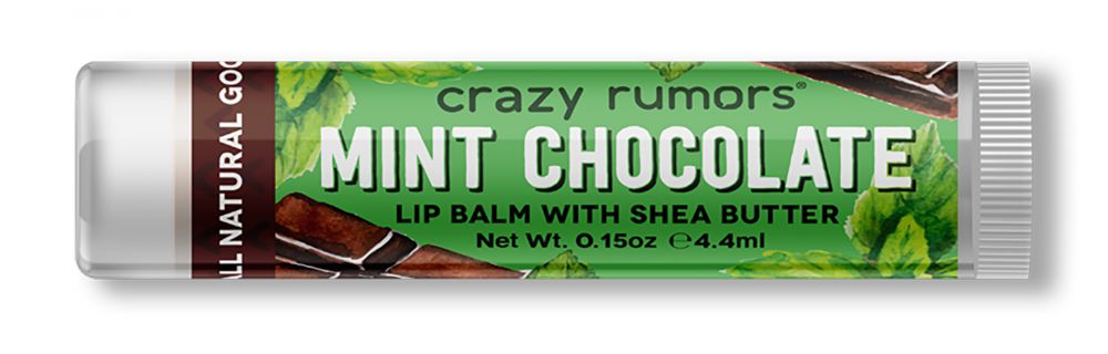 Crazy Rumors Lip Balm Mint Chocolate .15 oz