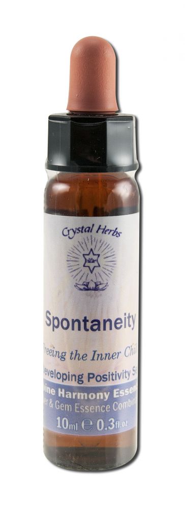 Crystal Herbs Developing Positivity Spontaneity 10 ml