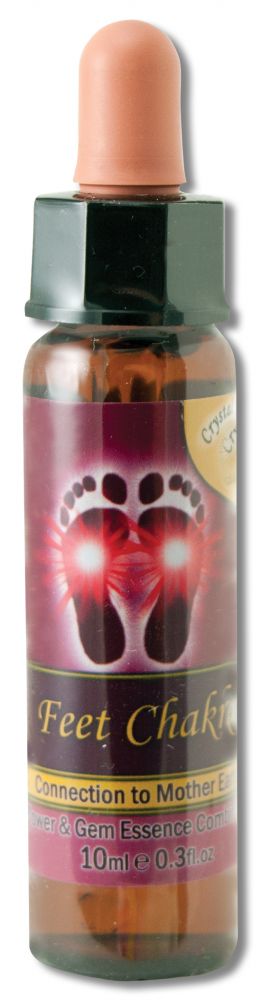 Crystal Herbs Chakra Combinations Feet Chakra 10 ml