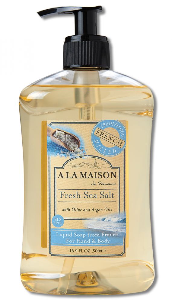 A La Maison Liquid Soap Fresh Sea Salt 16.9 oz