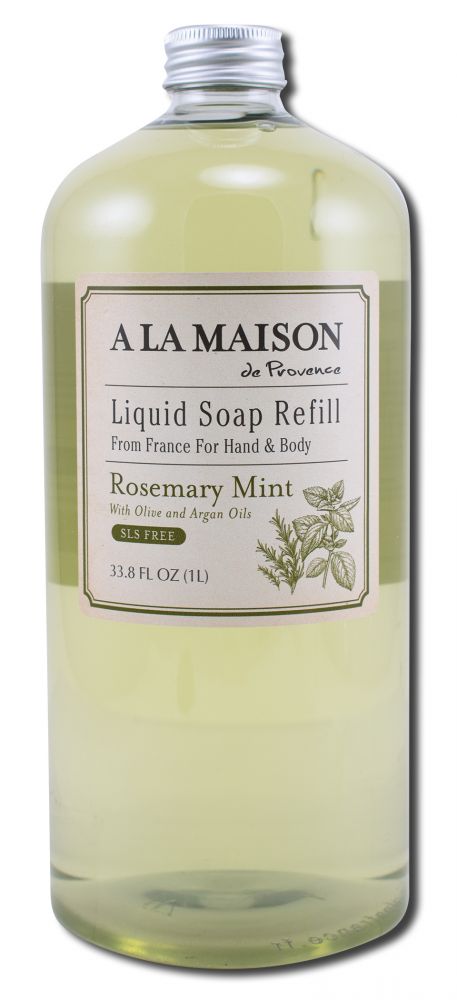 A La Maison Liquid Soap Refill Rosemary Mint 33.8 oz