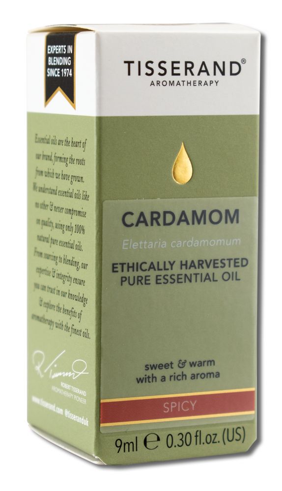 Tisserand Essential Oil Cardamom 9 ml