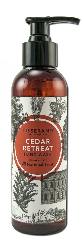 Tisserand Inspired By National Trust Cedar Retreat Hand Wash 195 ml