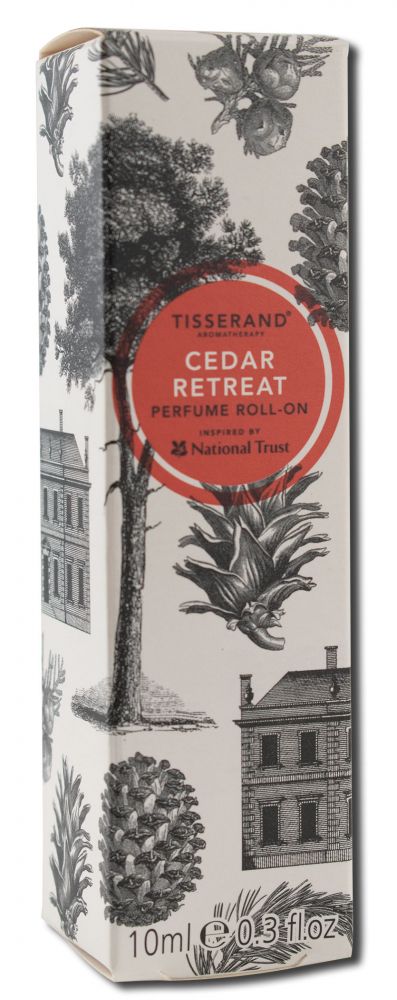 Tisserand Inspired By National Trust Cedar Retreat Perfume Roll On 10 ml