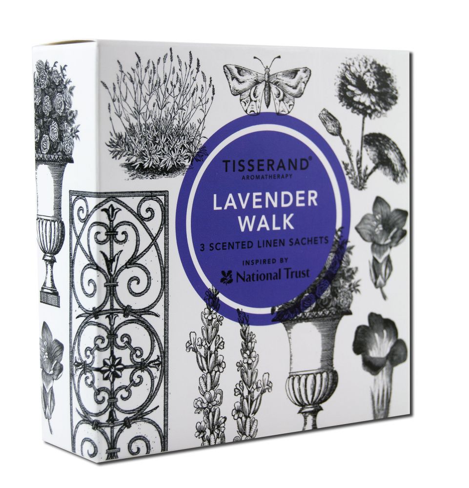 Tisserand Inspired By National Trust Lavender Walk 8 gm Sachet 3 pk