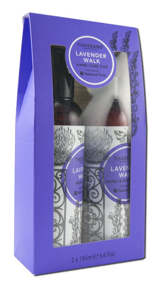 Tisserand Inspired By National Trust Lavender Walk Hand Care Duo