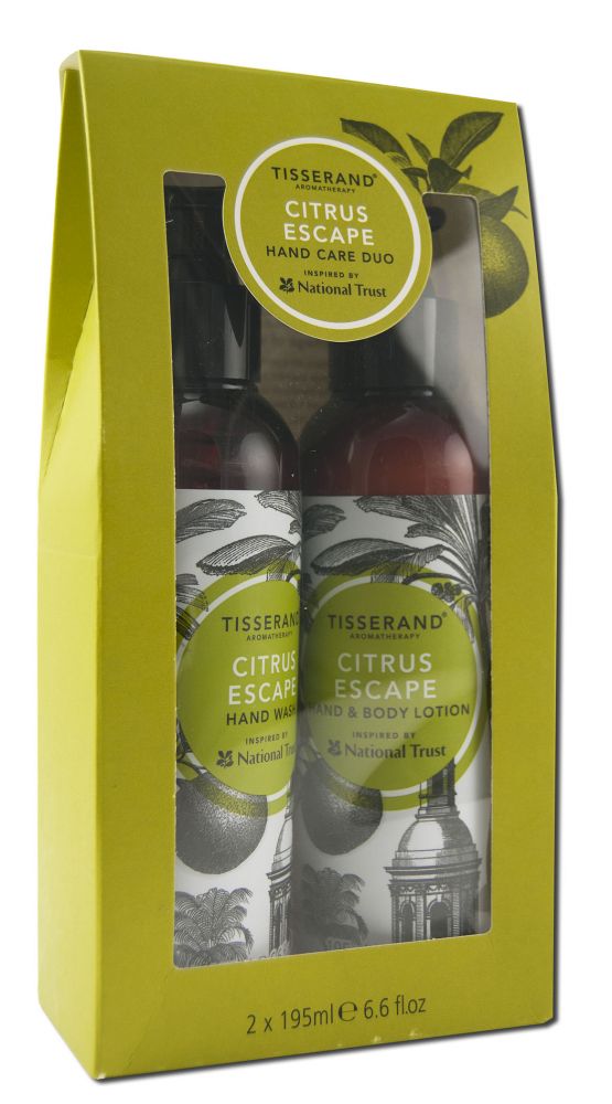 Tisserand Inspired By National Trust Citrus Escape Hand Care Duo