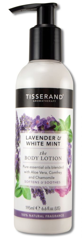 Tisserand Bath & Body Collection Lavender & White Mint Body Lotion 6.6 oz