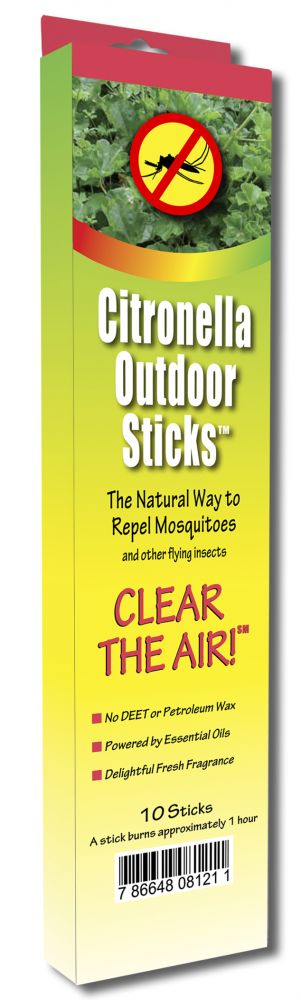 Citronella Outdoor Sticks Outdoor Sticks Citronella Outdoor Sticks 10 pk