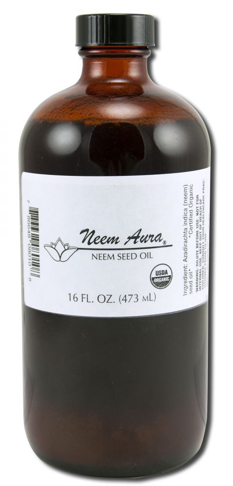 Neem Aura Body Care Topical Oil 16 oz