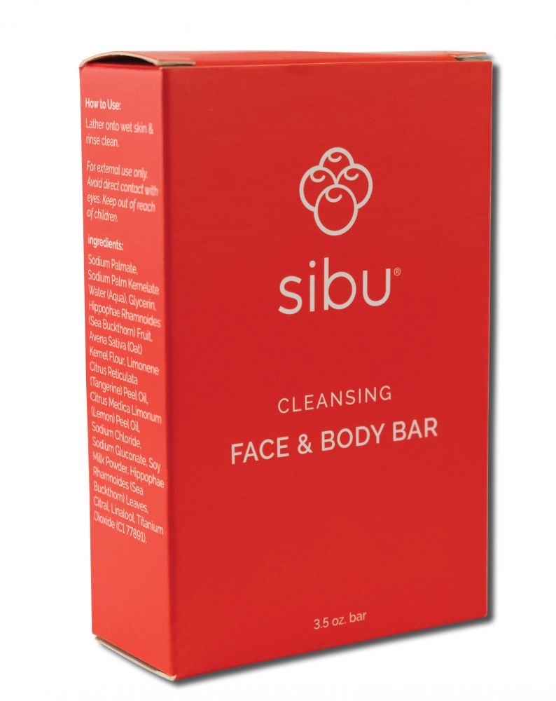 Sibu Beauty Facial Care Cleanse & Detox Beauty Bar Facial Soap 3.5 oz