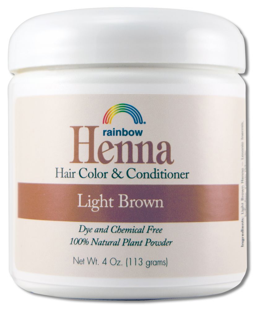 Rainbow Research Henna Light Brown 4 oz