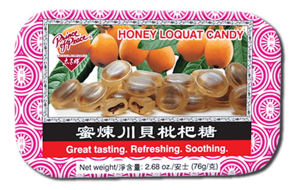 Prince of Peace Honey Loquat Syrup Honey Loquat Candy 76 gm