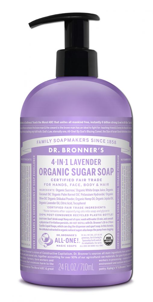 Dr Bronners Hand Soap Lavender 24 oz