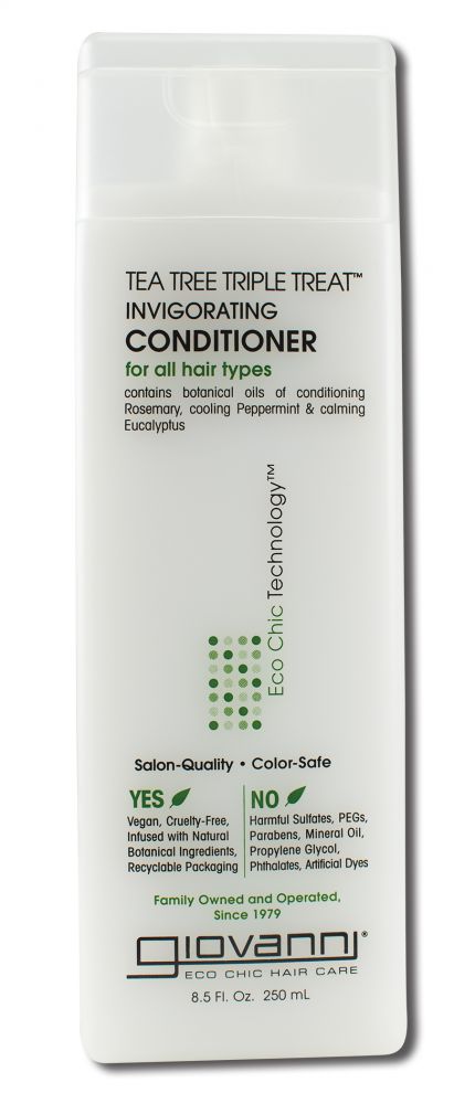 Giovanni Conditioners Tea Tree Triple Treat Conditioner (Lemon) 8.5 oz