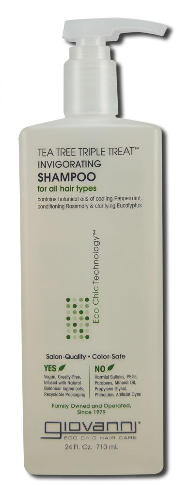 Giovanni Shampoos Tea Tree Triple Treat 24 oz