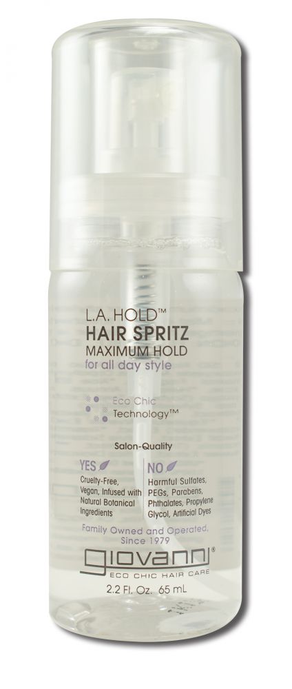 Giovanni Trial Size Haircare L.A. Hold Styling Mist 2 oz