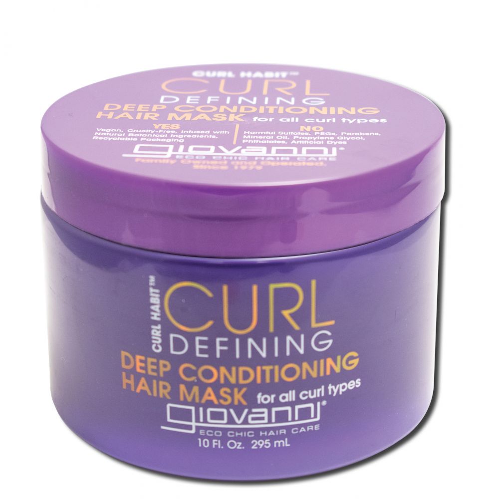 Giovanni GIOVANNI CURL HABIT Deep Conditioning & Curl Defining Hair Mask 10 oz