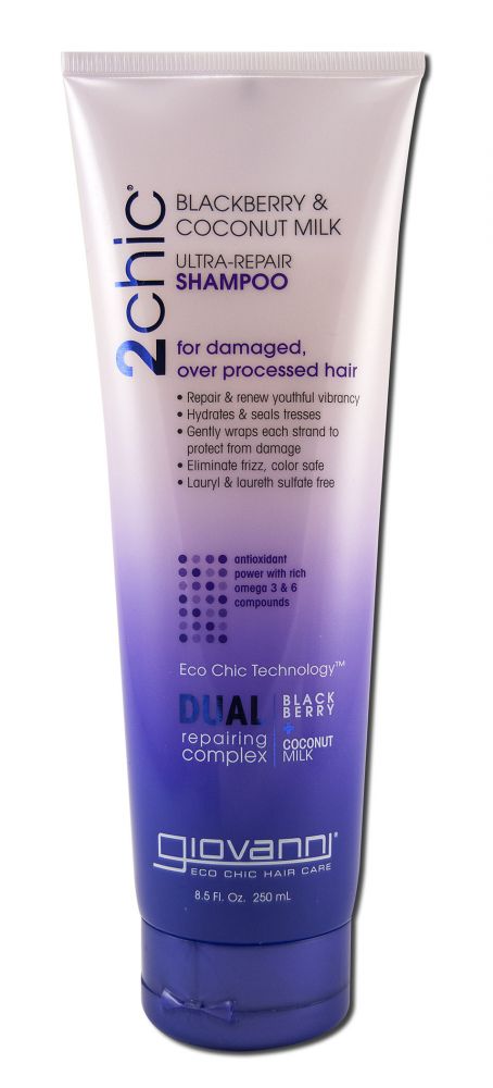 Giovanni 2chic Blackberry & Coconut Milk Collection Shampoo 8.5 oz