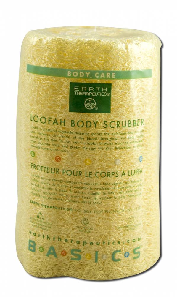 Earth Therapeutics Loofah Bath Accessories Loofah Sponge 5 in