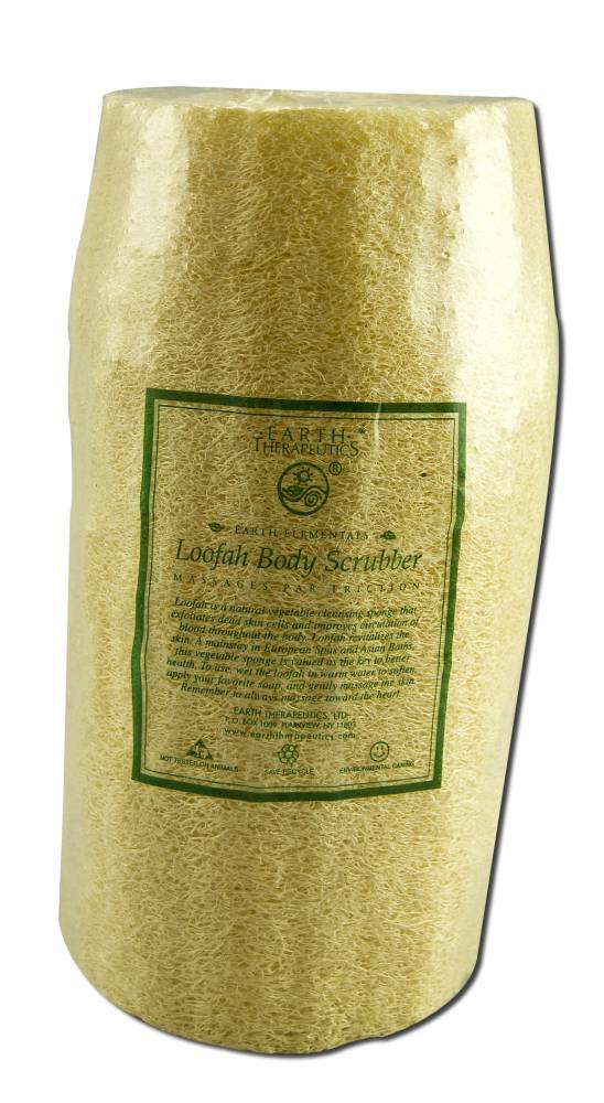 Earth Therapeutics Loofah Bath Accessories Loofah Body Scrubber 7 in