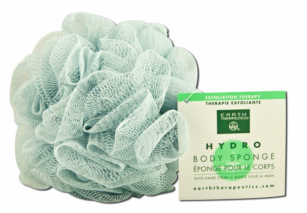 Earth Therapeutics Bodycare Accessories Hydro Body Sponge Light Blue